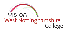 Vision West Nottinghamshire College Logo