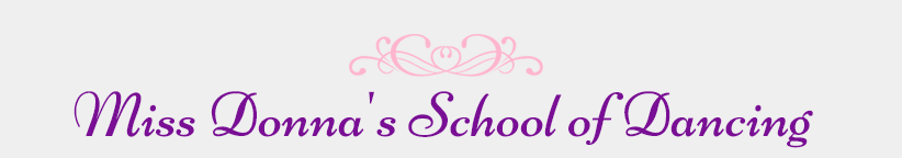 Miss Donna's School of Dancing Logo