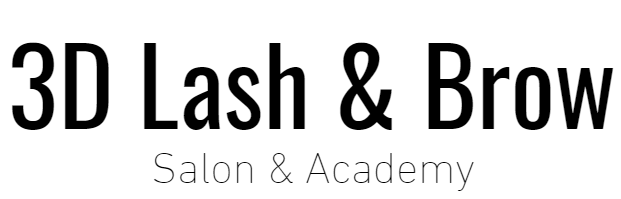 3D Lash & Brow Salon & Academy Logo