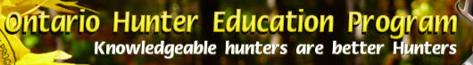 Ontario Hunter Education Program Logo