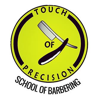 Touch of Precision School of Barbering Logo