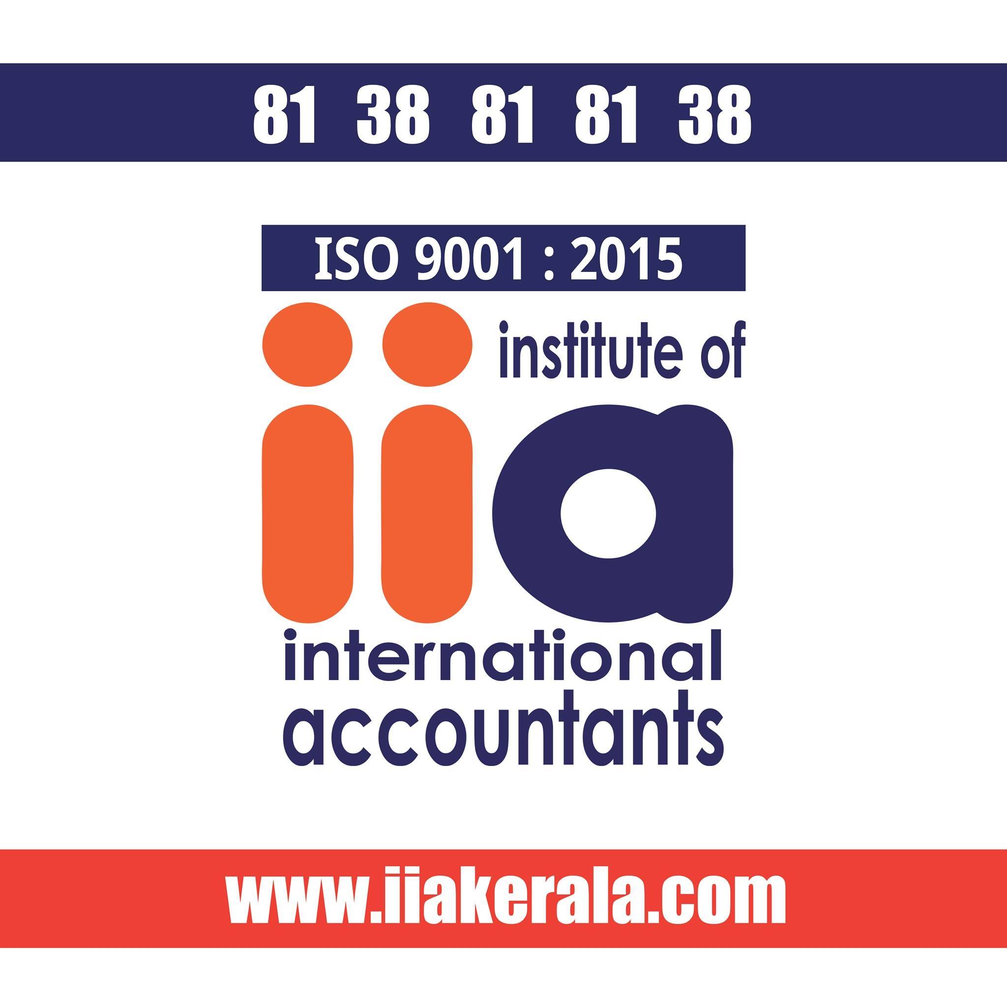 Institute of International Accountants - IIA Logo