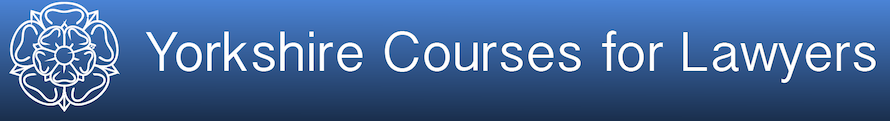 Yorkshire Courses for Lawyers Logo