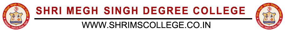 Shri Megh Singh Degree College Logo