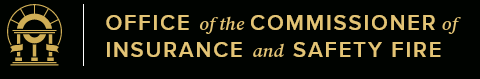 Office of Commisioner of Insurance and Safety Fire Logo