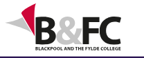 Blackpool and The Fylde College Logo