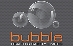 Bubble Health and Safety Logo