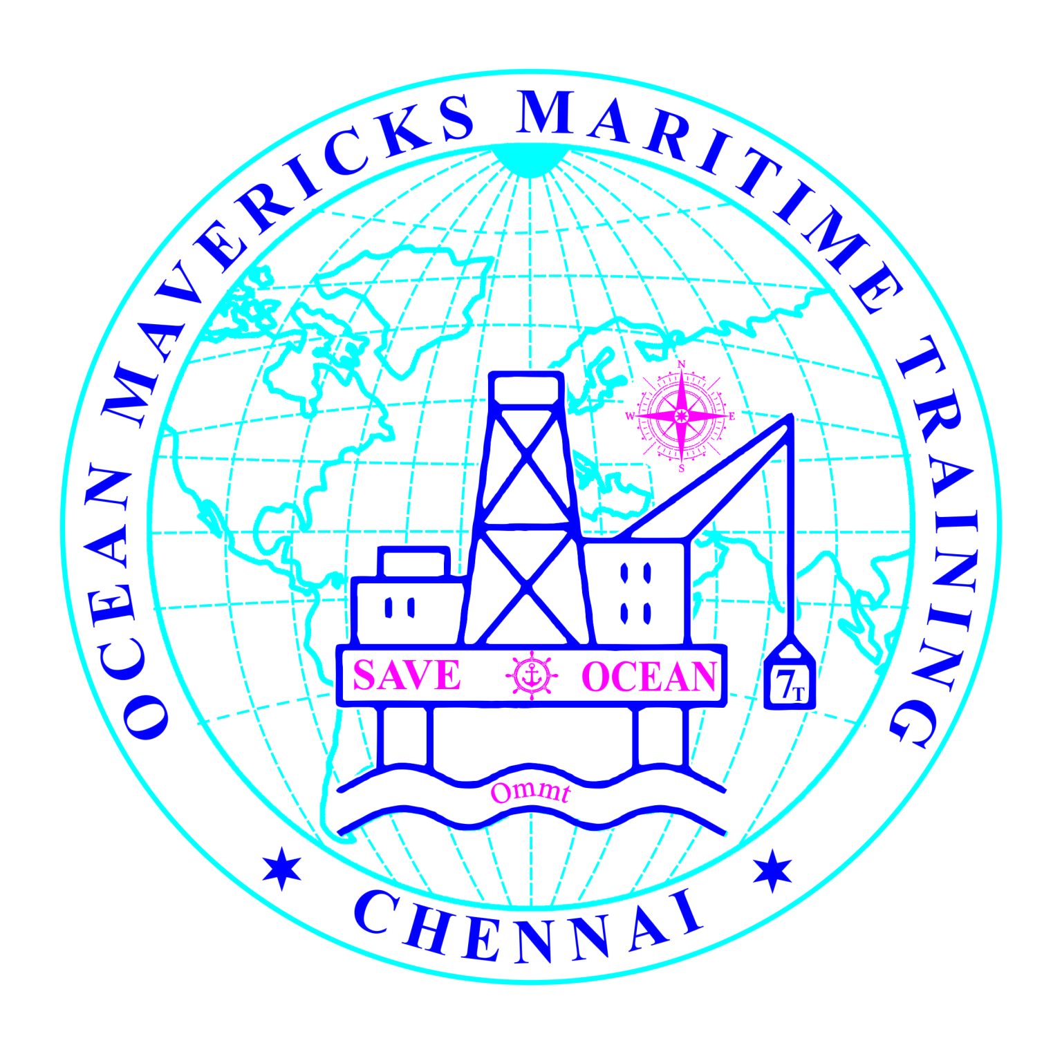 Ocean Mavericks Maritime Training Private Limited Logo