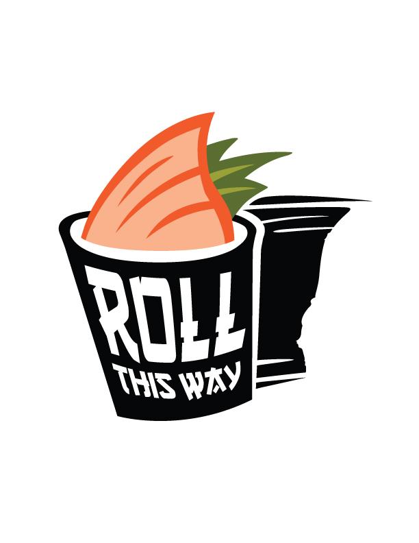 Roll This Way Sushi Making Classes and Catering Logo