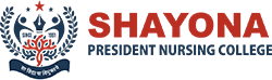 Shayona President Nursing College Logo