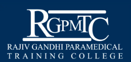 Rajiv Gandhi Paramedical Training College (RGPMTC) Logo