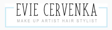 Evie Cervenka Makeup Artist & Hair Stylist Logo