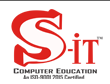 S-IT Computer Software Training Institute Logo