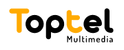 Toptel Multimedia Logo