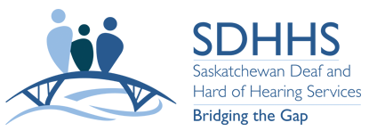 Saskatchewan Deaf & Hard of Hearing Services Logo