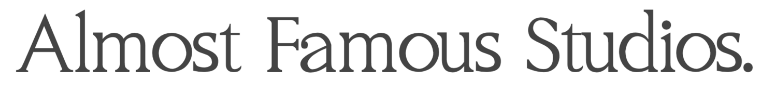 Almost Famous Studios Logo