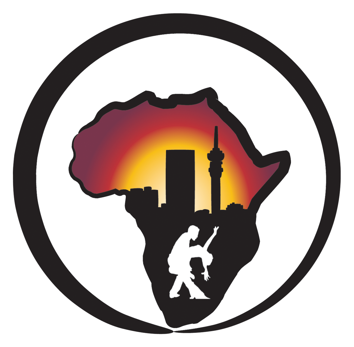 BailaAfrika Afro Latino Dance Family Logo