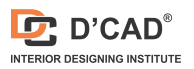 D'cad Interior Designing Logo