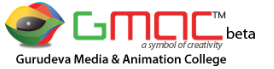 Gurudeva Media and Animation College Logo