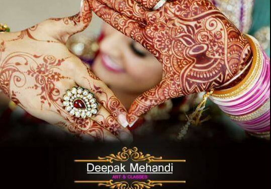 Deepak Mehandi Art & Classes Logo