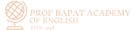Bapat Academy of English Logo