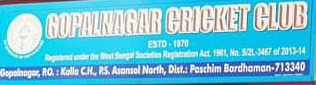 Gopal Nagar Cricket Club Logo