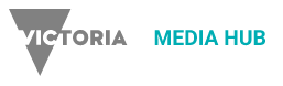 Victoria Media Hub Logo