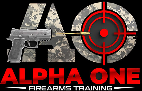 AlphaOne Firearms Training Logo