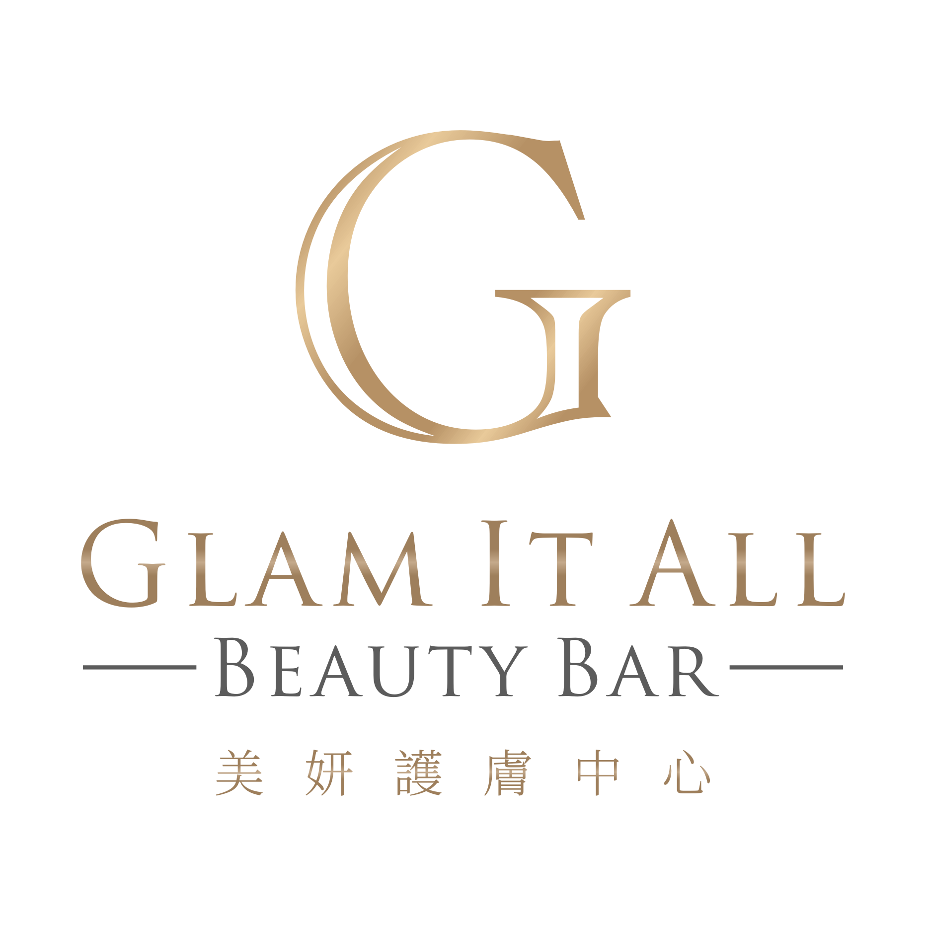 Glam It All Beauty Bar Logo