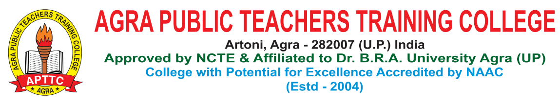Agra Public Teachers Training Logo