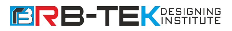 RB TEK Designing Institute Logo