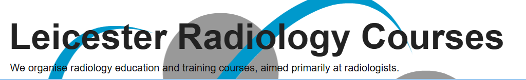 Leicester Radiology Courses Logo