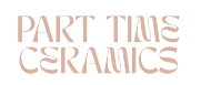 Part Time Ceramics Logo