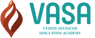 VASA – Vydehi Advanced Simulation Academy Logo