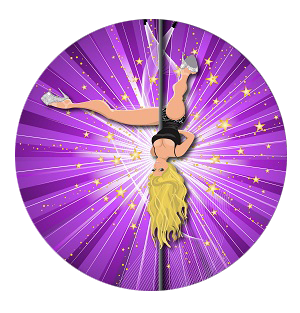 Twirl and Tone Pole Dance Academy Logo