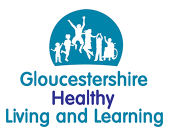 Gloucestershire Healthy Living and Learning Logo