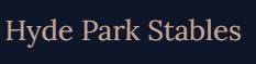 Hyde Park Stables Logo