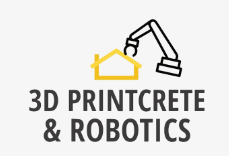 3D Printcrete and Robotics Logo