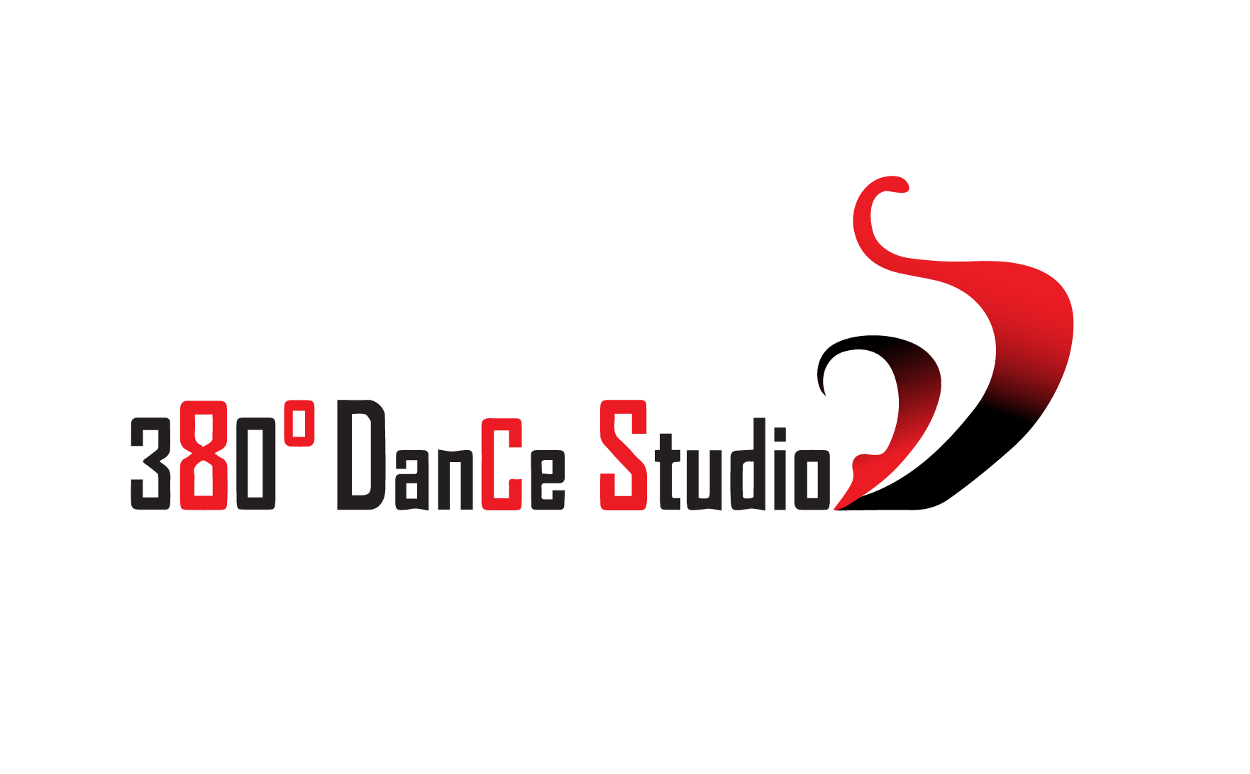 380 Degrees Dance Studio Logo