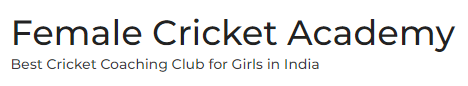 Female Cricket Academy Logo