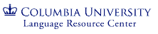 Columbia University Language Resource Center Logo