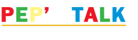 Pep’s Talk Logo