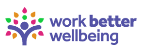 Work Better Wellbeing Logo