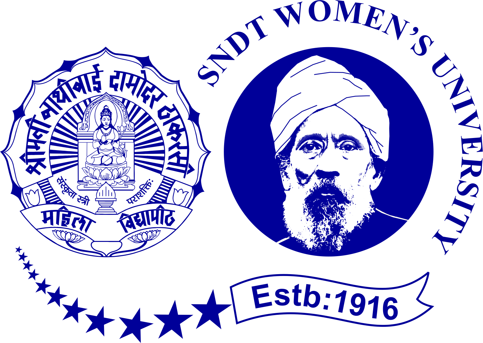 SNDT Women's University Logo