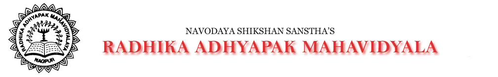 Radhika Adhyapak Mahavidyalaya Logo