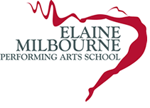 Elaine Milbourne Performing Arts School Logo