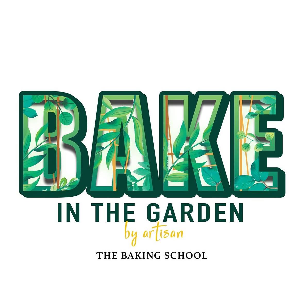 Bake In The Garden by Artisan Logo
