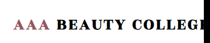 AAA Beauty College Logo