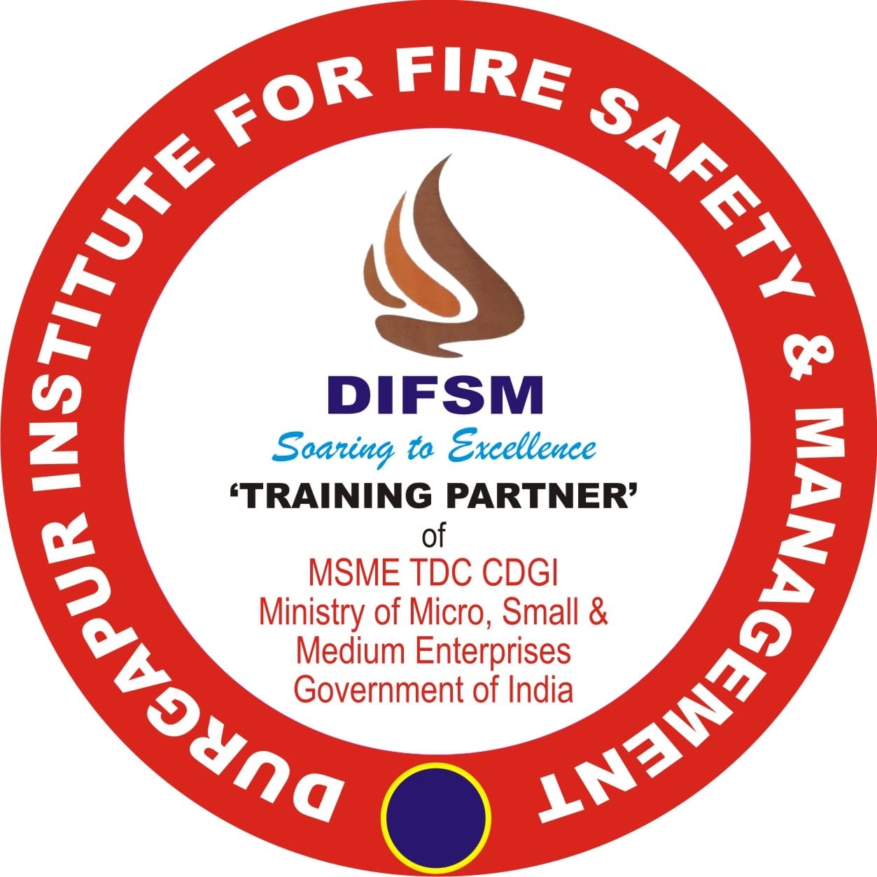 Durgapur Institute For Fire Safety & Management Logo