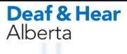Deaf & Hear Alberta Logo